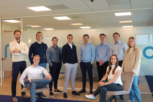 Het team van Munioo Career op kantoor